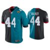 Travon Walker Jacksonville Jaguars Teal Black 2022 NFL Draft Split Game Jersey