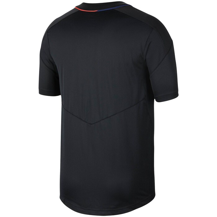 South Korea National Team Nike Baseball Button-Up Jersey - Black