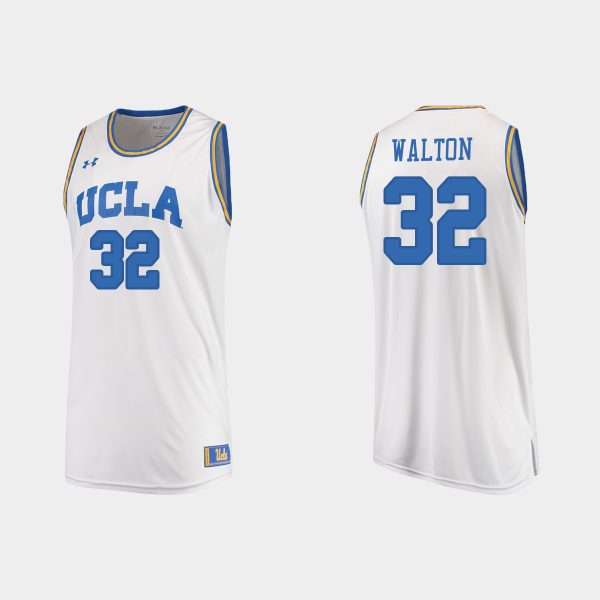 Men Bill Walton #32 NCAA Basketball White