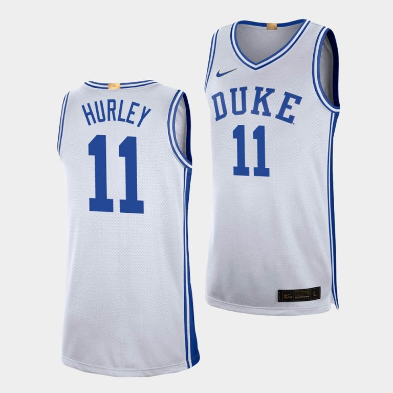 Men Bobby Hurley Duke Blue Devils #11 White 2019-20 Limited College Baketball Jersey