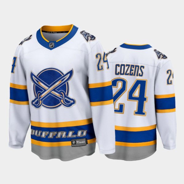 Men Buffalo Sabres Dylan Cozens #24 Special Edition White 2020-21 Jersey