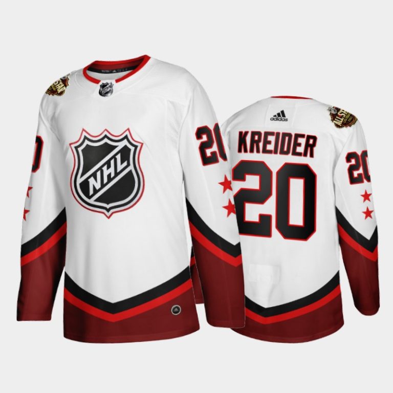 Men Chris Kreider New York Rangers 2022 NHL All-Star Jersey Red #20 Eastern