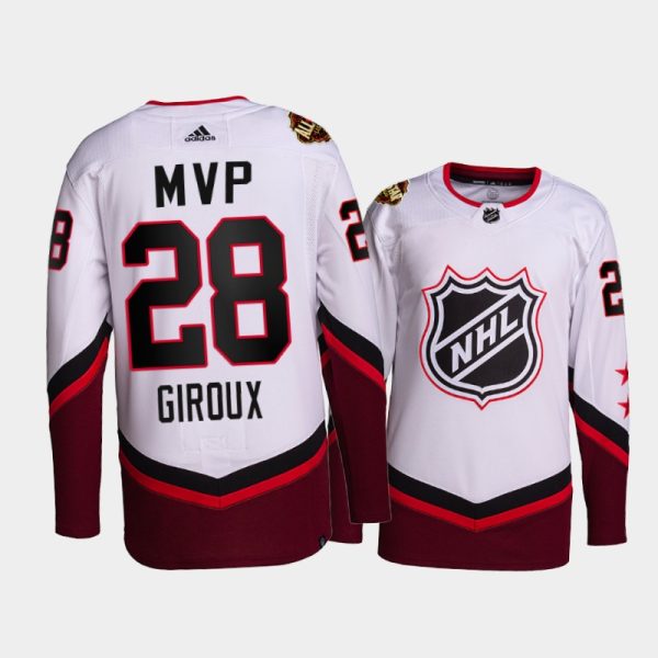 Men Claude Giroux Philadelphia Flyers 2022 NHL All-Star MVP Jersey White #28