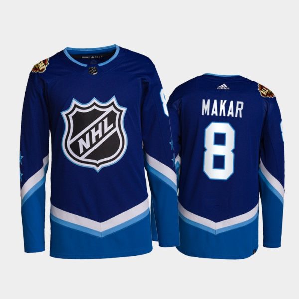Men Colorado Avalanche Cale Makar #8 2022 NHL All-Star Jersey Blue Western Primegreen