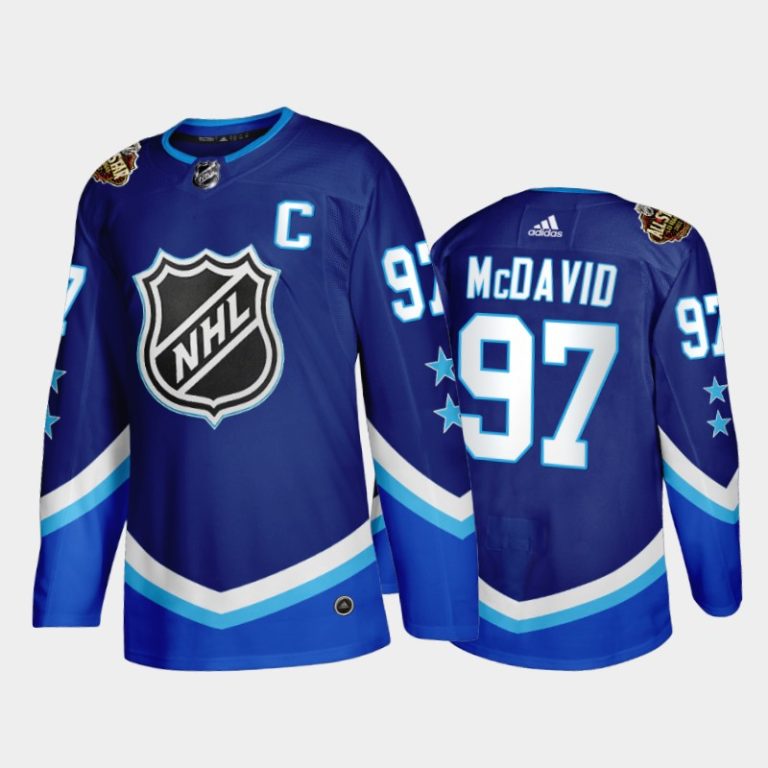 Men Connor McDavid #97 Edmonton Oilers 2022 All-Star Blue Western Jersey