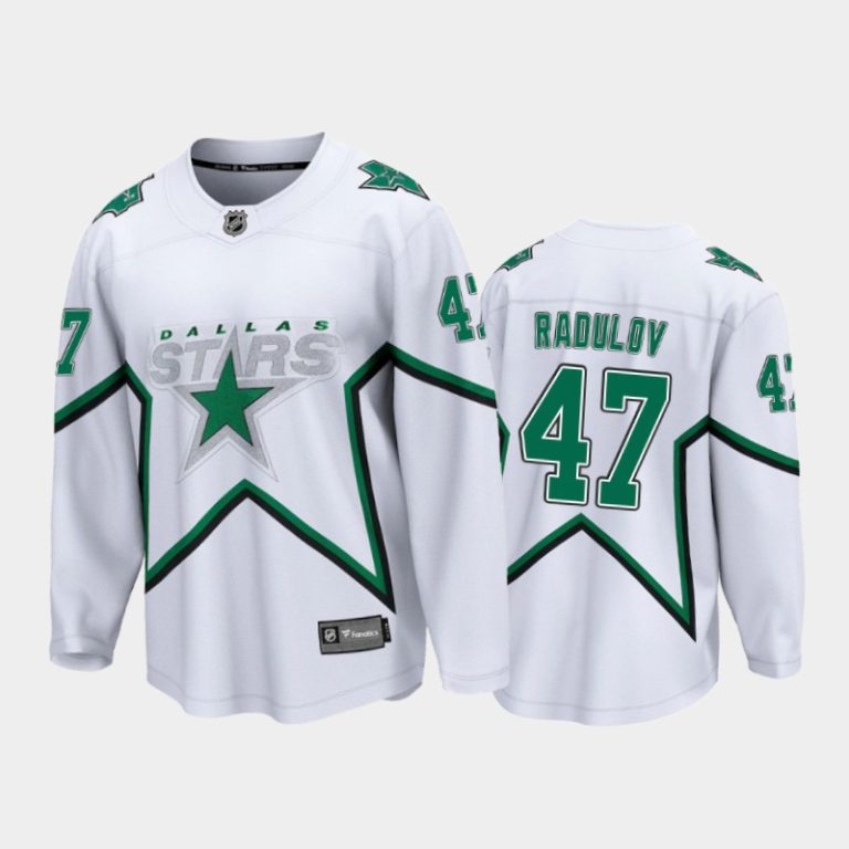 Men Dallas Stars Alexander Radulov #47 Special Edition White 2021 Jersey