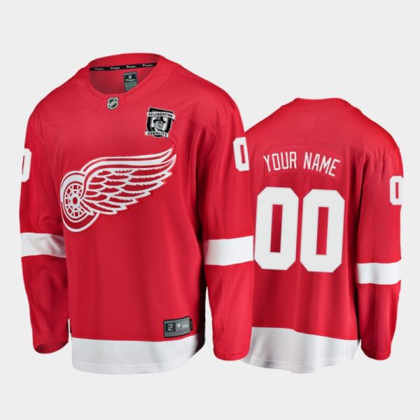 Men Detroit Red Wings Honor Willie O'Ree Celebrate Equality MLK Jr. Day Red Jersey