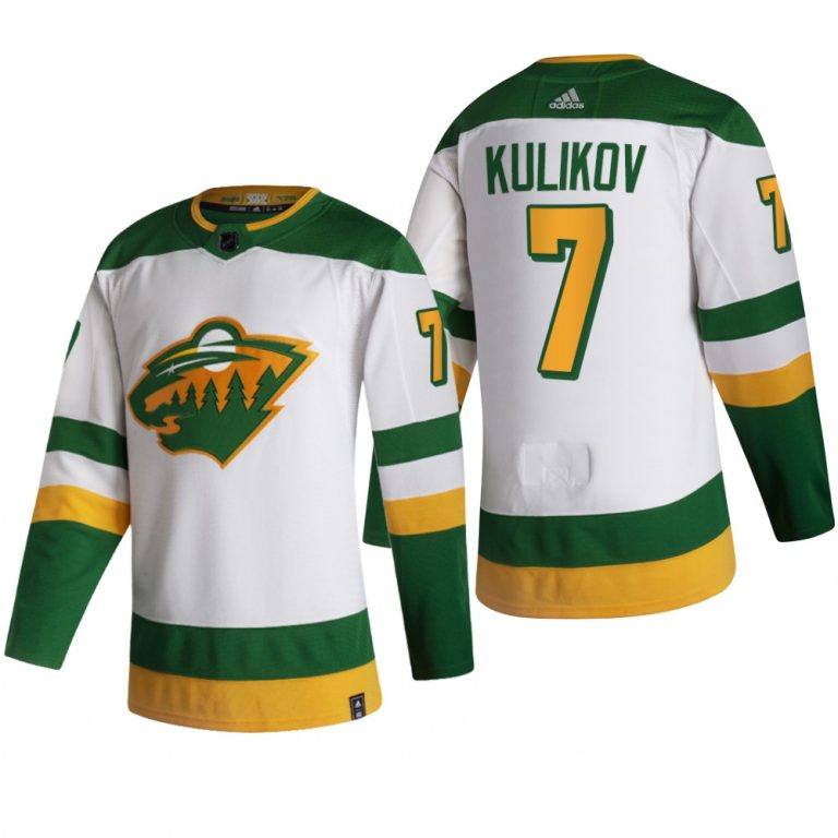 Men Dmitry Kulikov #7 Wild Reverse Retro White Jersey