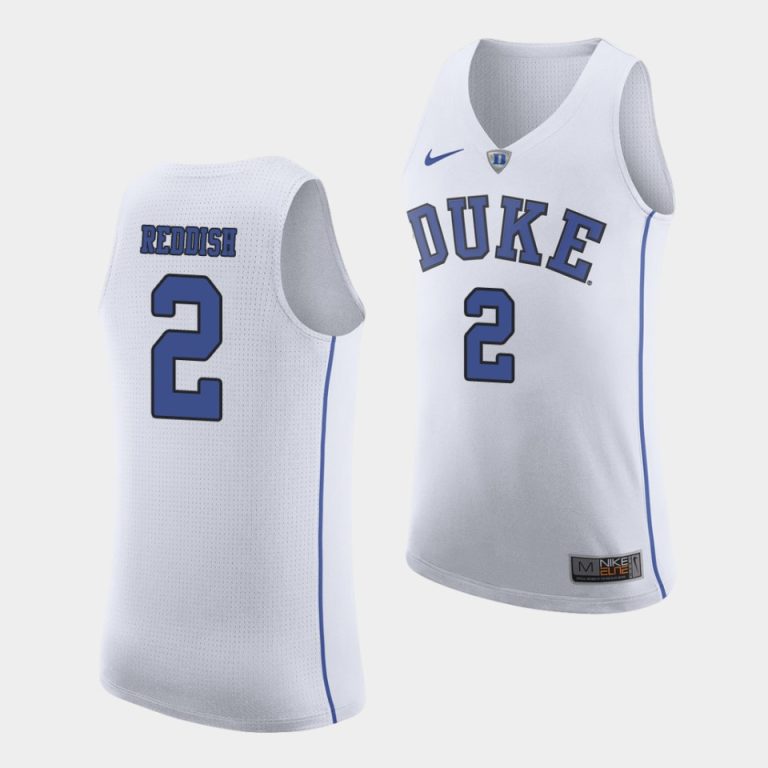 Men Duke Blue Devils Cam Reddish #2 Royal College Basketball March Madness Jersey