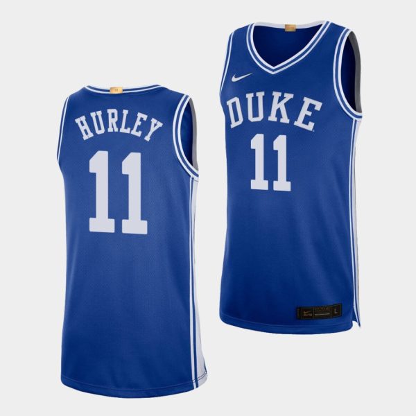 Men Duke Blue Devils Duke Blue Devils Bobby Hurley #11 Royal Limited College Baketball Jersey