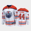Men Edmonton Oilers Zack Kassian #44 Special Edition White 2021 Jersey