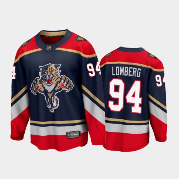 Men Florida Panthers Ryan Lomberg #94 Special Edition Blue 2021 Jersey