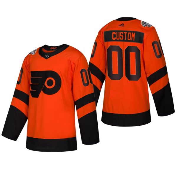 Men Flyers Custom Orange 2019 Stadium Series Competitive Coors Light Jersey