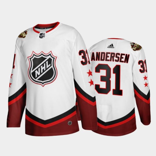 Men Frederik Andersen Carolina Hurricanes 2022 NHL All-Star Jersey Red #31 Eastern
