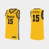Men Iowa Hawkeyes Keegan Murray #15 Replica Yellow Jersey