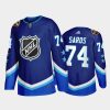 Men Juuse Saros #74 Nashville Predators 2022 All-Star Blue Western Jersey