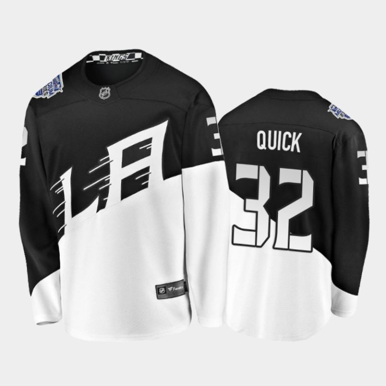 Men Kings Jonathan Quick #32 2020 Stadium Series Breakaway Player Black Jersey