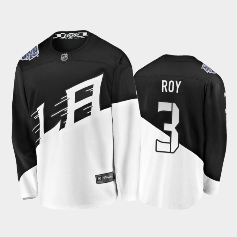 Men Kings Matt Roy #3 2020 Stadium Series Breakaway Player Black Jersey