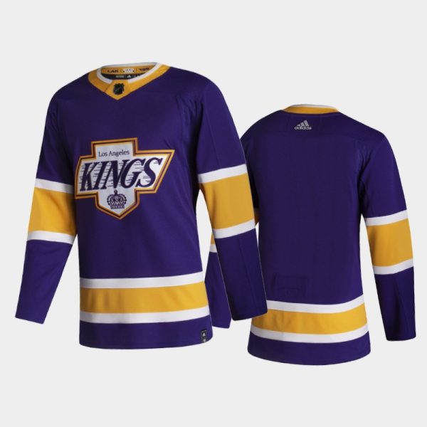 Men Los Angeles Kings Reverse Retro 2020-21 Purple Special Edition Jersey