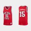 Men NCAA Basketball Kawhi Leonard #15 San Diego State Red Jersey