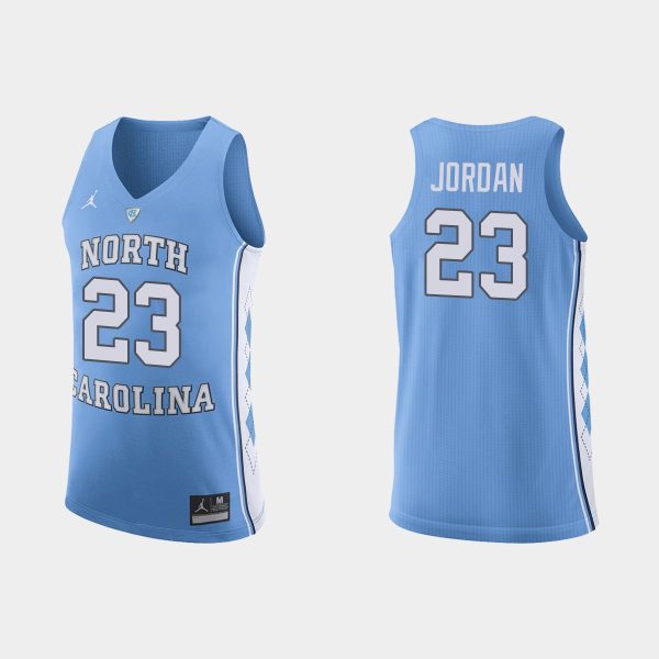 Men NCAA Basketball Michael Jordan #23 Alumni Limited North Carolina Blue jersey