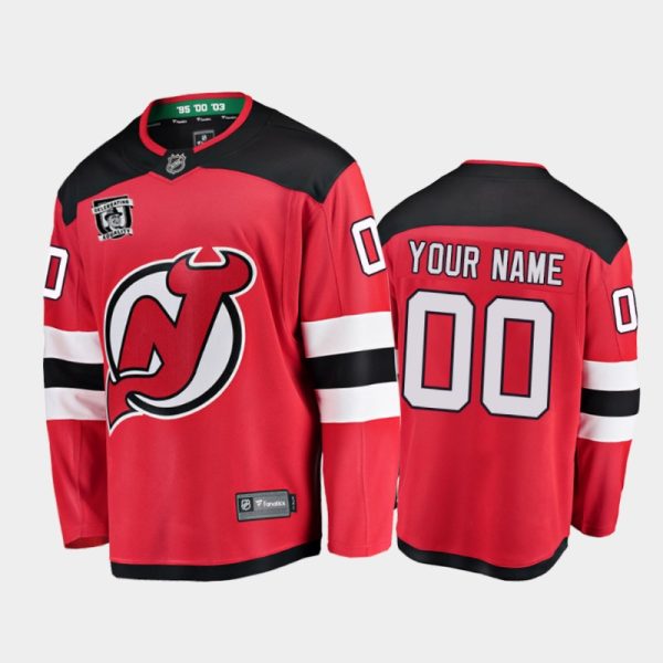 Men New Jersey Devils Honor Willie O'Ree Celebrate Equality MLK Jr. Day Red Jersey