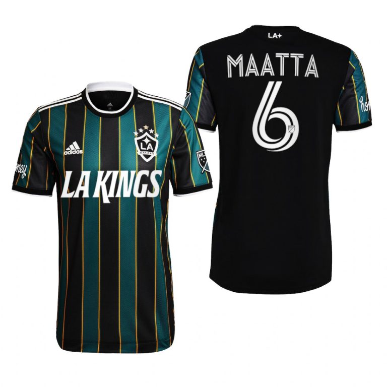 Men Olli Maatta Los Angeles Kings LA Galaxy Night Jersey Black #6