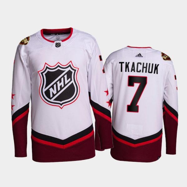 Men Ottawa Senators Brady Tkachuk 2022 NHL All-Star Jersey White Eastern Primegreen Uniform