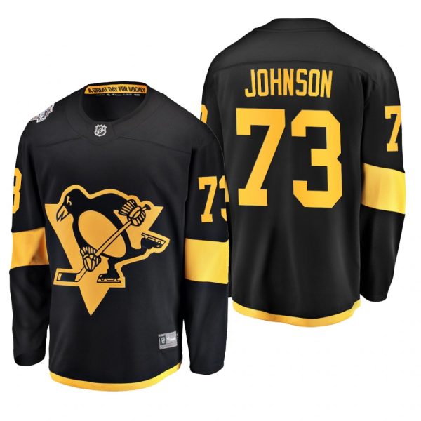 Men Penguins Jack Johnson #73 Black Coors Light Breakaway 2019 Stadium Series Bad Jersey