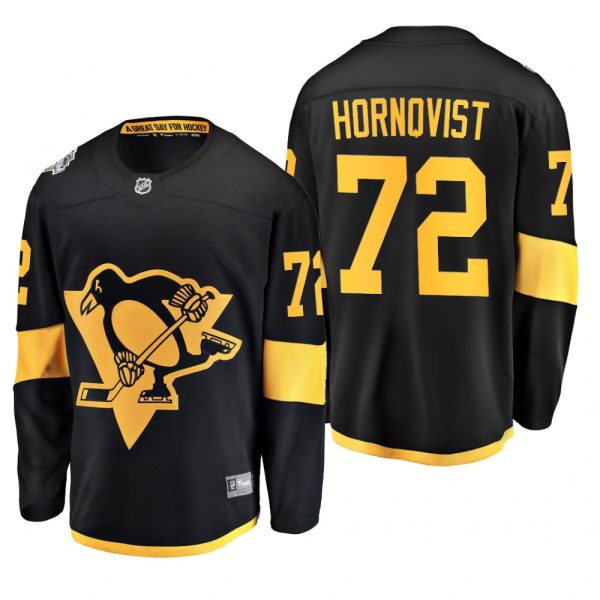 Men Penguins Patric Hornqvist #72 Black Coors Light Breakaway 2019 Stadium Series Bad Jersey