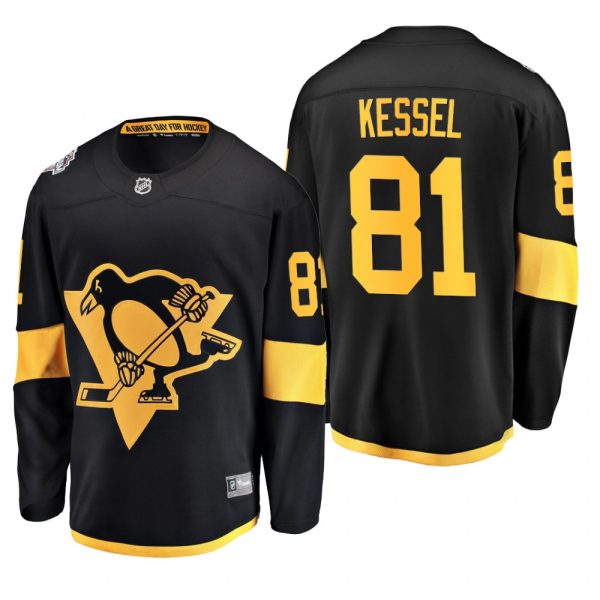 Men Penguins Phil Kessel #81 Black Coors Light Breakaway 2019 Stadium Series Bad Jersey