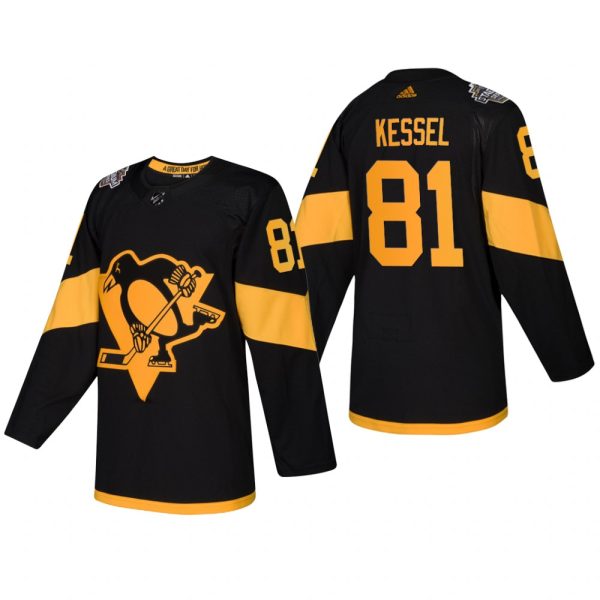 Men Penguins Phil Kessel Black 2019 Stadium Series Competitive Coors Light Jersey