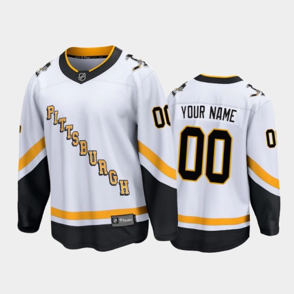Men Pittsburgh Penguins Custom #00 Special Edition White 2021 Jersey