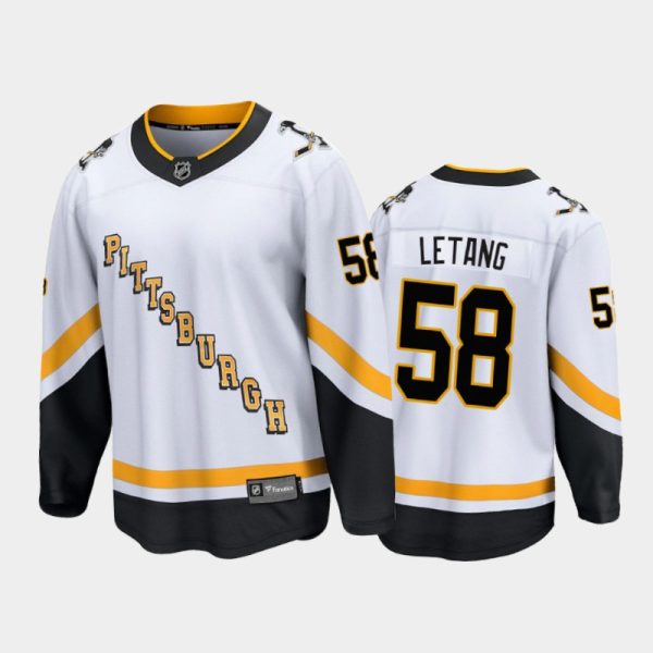 Men Pittsburgh Penguins Kris Letang #58 Special Edition White 2021 Jersey