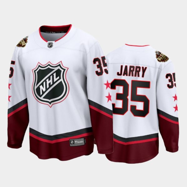 Men Pittsburgh Penguins Tristan Jarry #35 2022 All-Star Jersey White Eastern Conference