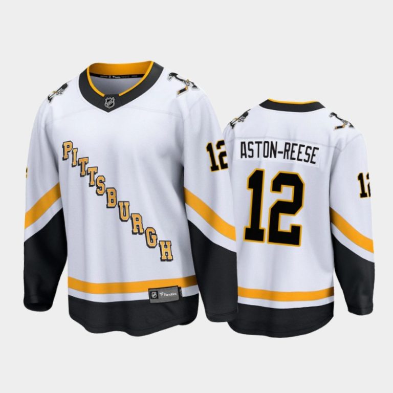 Men Pittsburgh Penguins Zach Aston-Reese #12 Special Edition White 2021 Jersey