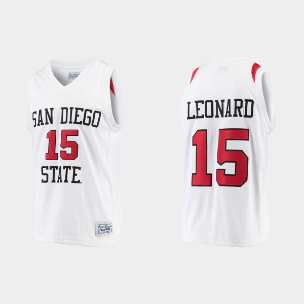 Men San Diego State Aztecs Kawhi Leonard #15 Alumni Limited Original Retro Brand College Basketball Jersey