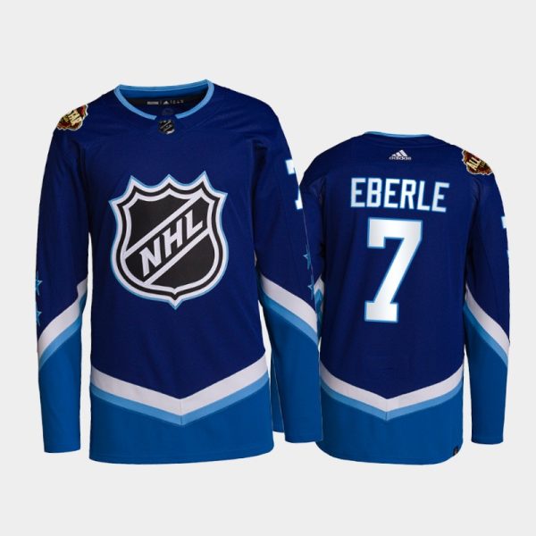 Men Seattle Kraken Jordan Eberle 2022 NHL All-Star Jersey Blue Primegreen Uniform