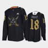 Men Tampa Bay Lightning Ondrej Palat #18 Gasparilla inspired Jersey Black Pirate-themed Warmup