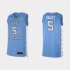 Men UNC Tar Heels Armando Bacot #5 Blue 2022 March Madness Final Four Alumni Limited Jersey