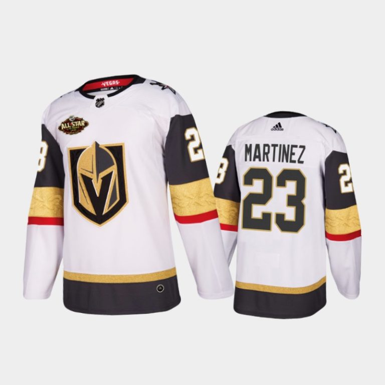 Men Vegas Golden Knights Alec Martinez #23 2022 All-Star White Away Jersey