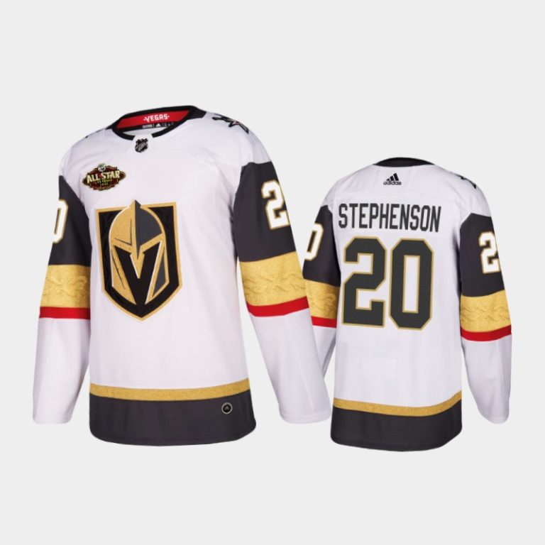 Men Vegas Golden Knights Chandler Stephenson #20 2022 All-Star White Away Jersey