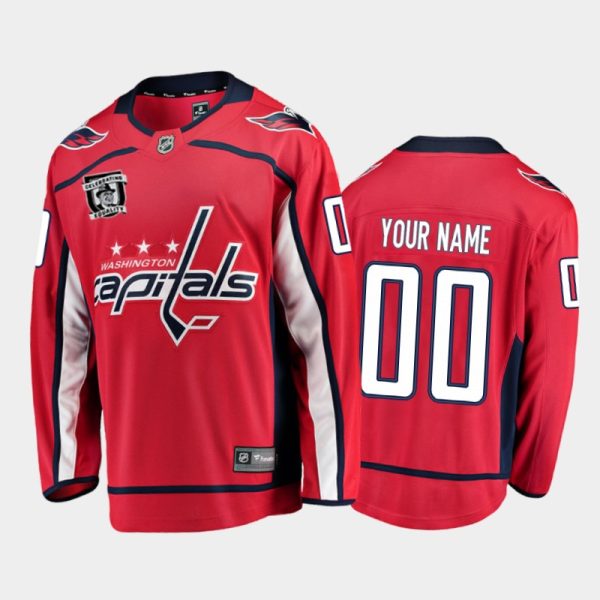 Men Washington Capitals Honor Willie O'Ree Celebrate Equality MLK Jr. Day Red Jersey