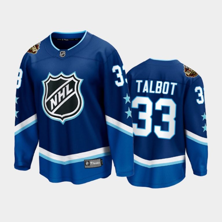 Men Wild Cam Talbot #33 2022 All-Star Blue Western Conference Jersey