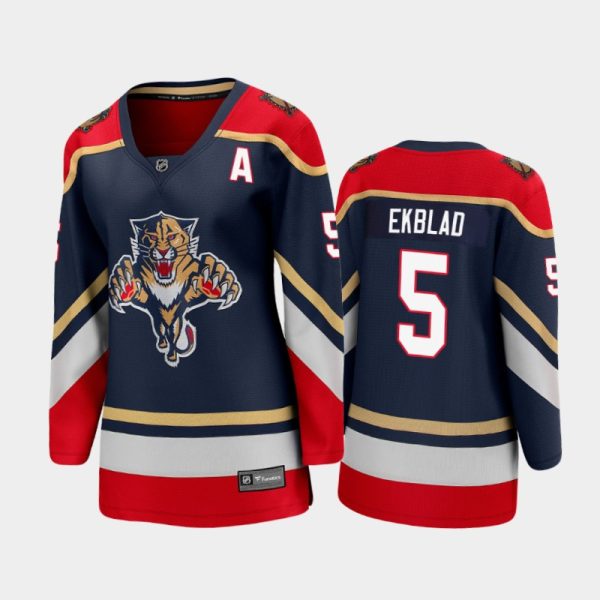 Women 2021 Florida Panthers Aaron Ekblad #5 Special Edition Jersey - Navy