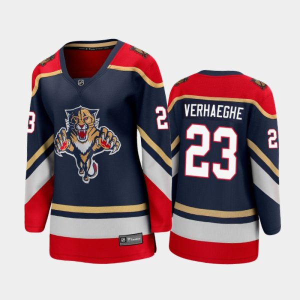 Women 2021 Florida Panthers Carter Verhaeghe #23 Special Edition Jersey - Navy