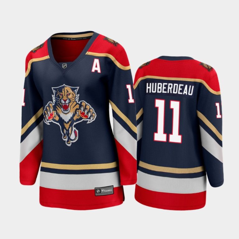 Women 2021 Florida Panthers Jonathan Huberdeau #11 Special Edition Jersey - Navy