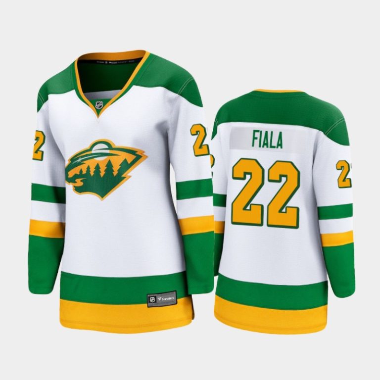 Women 2021 Minnesota Wild Kevin Fiala #22 Special Edition Jersey - White