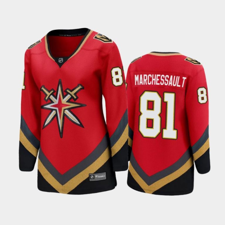 Women 2021 Vegas Golden Knights Jonathan Marchessault #81 Special Edition Jersey - Red