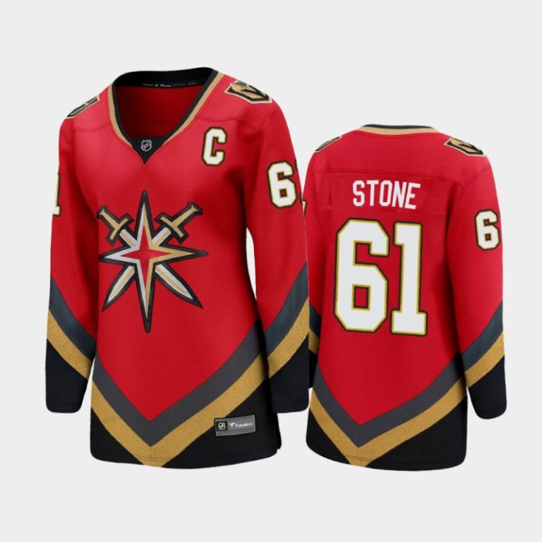 Women 2021 Vegas Golden Knights Mark Stone #61 Special Edition Jersey - Red